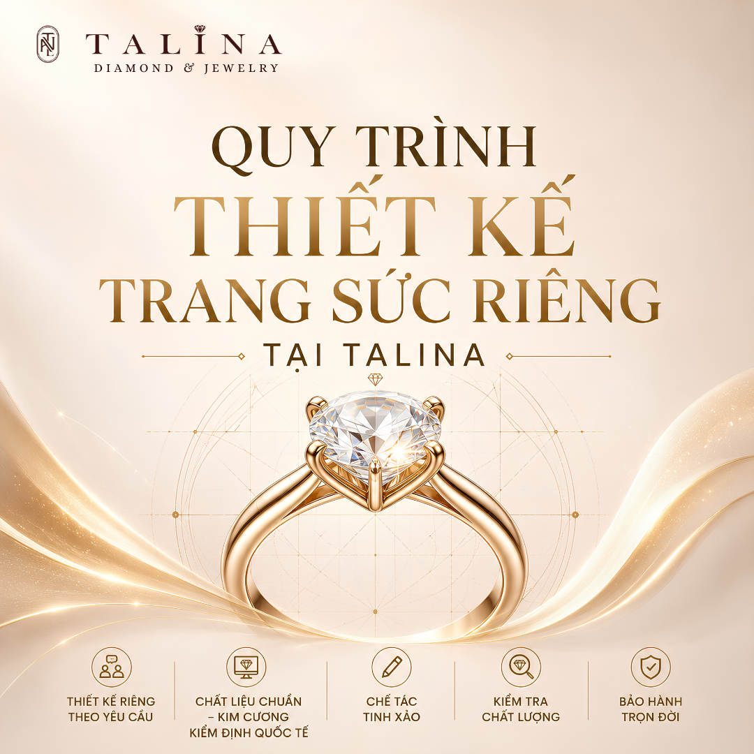Quy trình chế tác trang sức tại TALINA